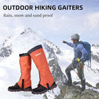 Waterproof Gaiters,Hiking Gaiters,Lightweight Adjustable Leg Gaiters for Men Women,Available in All Seasons,Hiking,Skiing,Mountain Climbing,etc.
