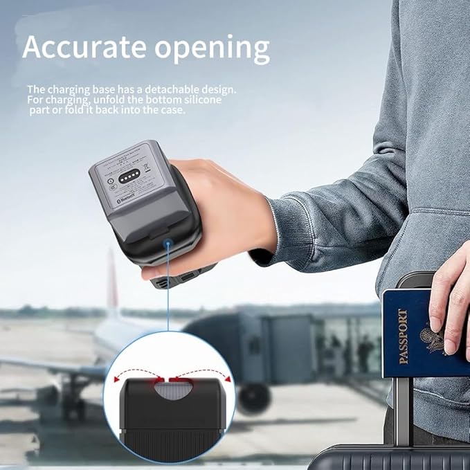 Silicone Protective Cover for Anker 737 Power Bank (PowerCore 24K), 1/4 inch nut Hole, TF/SM Card Storage Reserved Soft Silicone Cover with Portable Handle, dustproof, droproof (Black)
