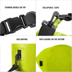 Unigear Dry Bag Waterproof, 2L/5L/10L/20L/30L/40L Floating and Lightweight Bags for Kayaking, Boating, Fishing, Swimming and Camping with Waterproof Phone Case