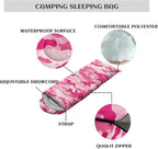 Sleeping Bags for Adults and Kids Backpacking Camping Sleeping Bags for Girls and Boys Lightweight Waterproof Cold/Warm Sleeping Bag for All Season