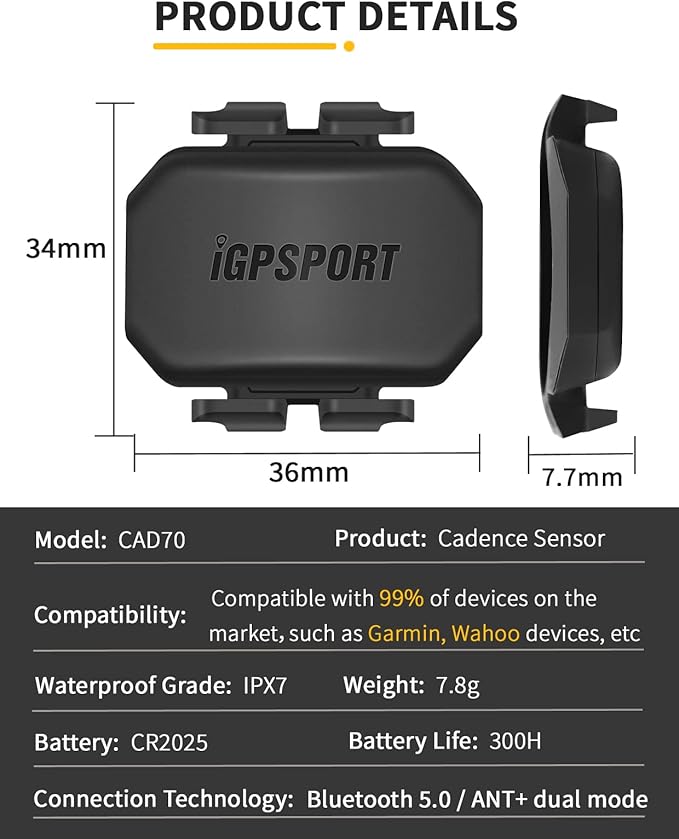 iGPSPORT BSC300T Wireless Bike Computer GPS, Touchscreen Offline MAP Navigation Off Course Warning Compatible with Insta 360, for Ebike Road Bike MTB