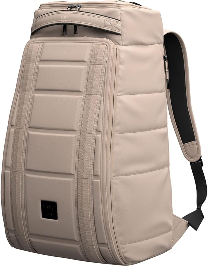 Db Journey The Hugger - Travel Backpack with Laptop Compartment for Work and Gym, Luggage Backpack with Roller Bag Hook-Up System, 25L - Fogbow Beige