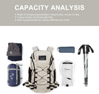 MOUNTAINTOP Hiking Backpack 35L Travel Backpack Lightweight Daypack for Men&Women Outdoor Camping