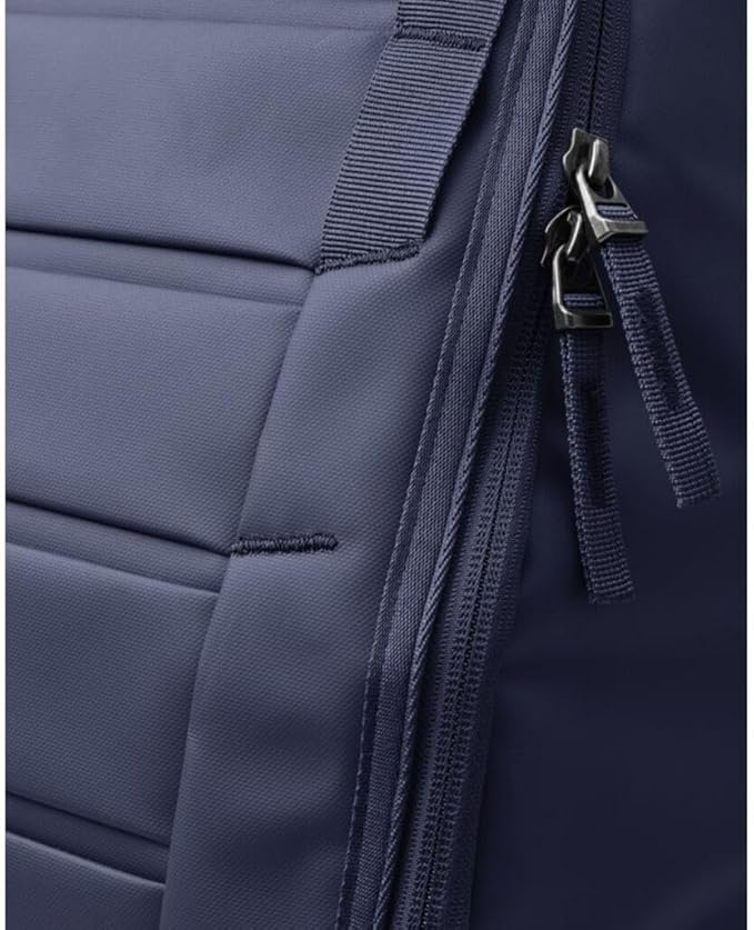 Db Journey The Hugger Backpack - Durable Travel Backpack with Laptop Compartment & Pockets for Work, Luggage Backpack with Roller Bag Hook Up System, 30L - Blue Hour