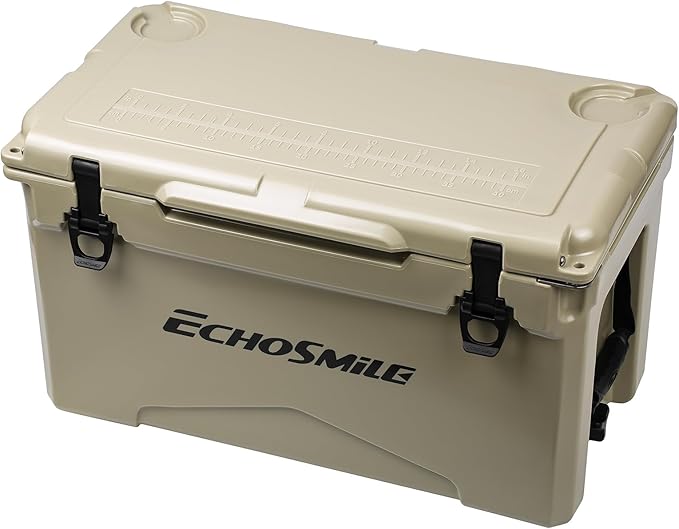 EchoSmile 25/30/35/40/60/75 Quart Rotomolded Cooler, Built to Stand up to The Rigors of The Journey