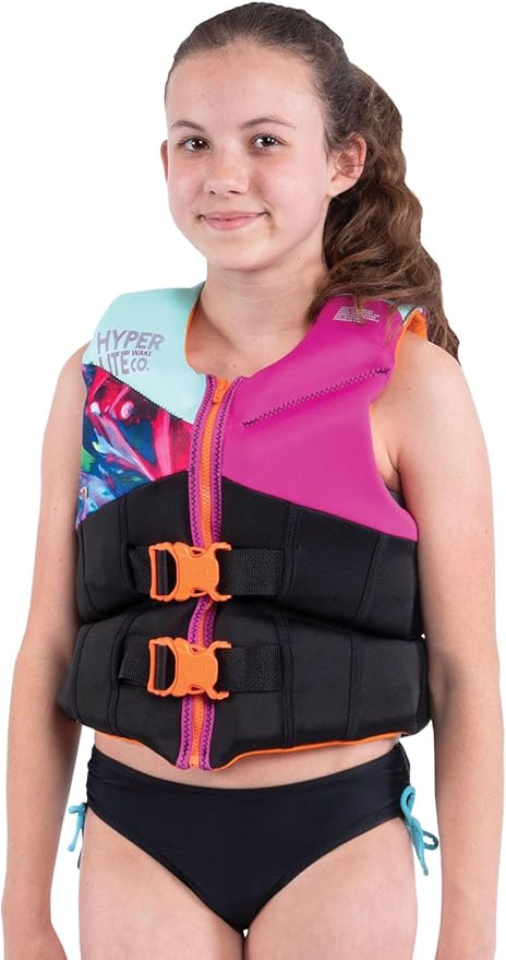 HyperLite Elite Infant/Toddler, Child & Youth Life Jackets – USCG Approved for Boating, Water Sports & Swimming