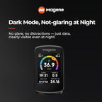 Magene C606 Smart Navigation GPS Bike Computer with Offline Map, 2.8-inch Color Touchscreen, WiFi & Bluetooth Cycling Computer, 11 Languages, IPX7 Waterproof