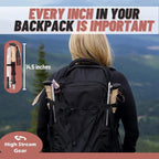 Walking Sticks for Men & Women - 14.5" Foldable Hiking Poles for Backpacking, Exercising and Traveling, Set of 2 Aluminum Nordic Collapsible Trekking Poles