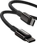 Baseus USB C Cable, 100W PD 5A QC 4.0 Fast Charging USB C to USB C Cable, Zinc Alloy Nylon Braided USB Type C Charger Cable for iPhone 17 16 Pro Plus Pro Max, MacBook, iPad Pro, Samsung S23/S22 (10ft)