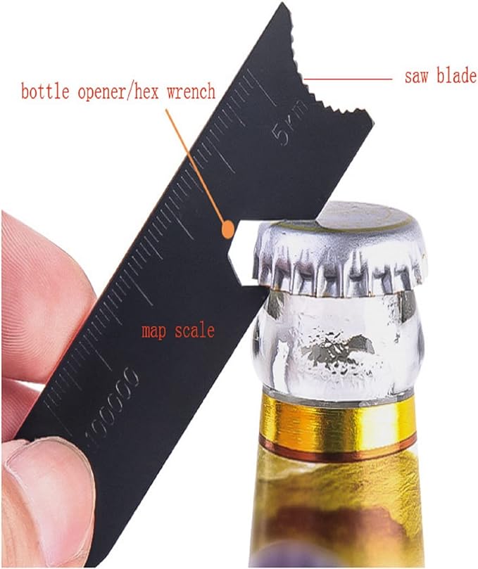 Magnesium Flint Fire Starter, Survival Fire Blocks with Striker for Camping/Hiking/Emergency (4 Pack)