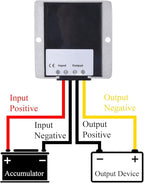 DC 12V/24V to 6V 20A Converter 120W Buck Regulator Reducer Step - Down Voltage Transformer Power Supply Module Designed for Automotive Use