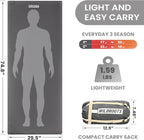 WILDROOTS Outdoor Camping Sleeping Bags for Hiking, Hunting, Travel