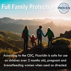 Proven Insect Repellent Lotion, Keep Mosquitoes, Ticks and Flies Off, DEET Alternative Repellent, Up to 14-Hour Protection, Great for Camping or Hiking, 6 Ounce, Gentle Scent Lotion, 2 Pack