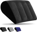 Inflatable Wedge Pillow Camping Cushions – Portable Folding Body Positioners Lightweight Wedge Pillow,Cushion for Yoga,Sleeping,Travel,Reading Lumbar Cushion for Back Pain and Pressure Relief