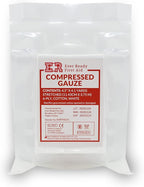 Ever Ready First Aid Compressed Sterile Gauze, 6-Ply Emergency Medical Dressing for First Aid Kits – 4.5” x 4.1 Yards - 5 Pack