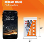 Emergency Blankets Mylar Thermal Blanket-(5 Pack) of Gigantic Space Blanket 82 * 64 in. Survival Blankets Heavy Duty Camping Gear,First Aid…