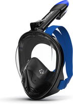 G2RISE Full Face Snorkel Mask Adults Snorkeling Set Gear for Kids with Detachable Camera Mount, Safe Breathing, Anti Fog Anti Leak