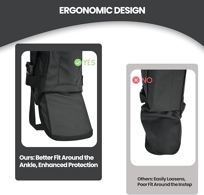 Leg Gaiters- Leg Guards and Boot Gaiter for Men & Women, with 1000D Wear Resistantand Snowproof and Waterproof Leg Protectors, Gaiters for Hiking and Hunting