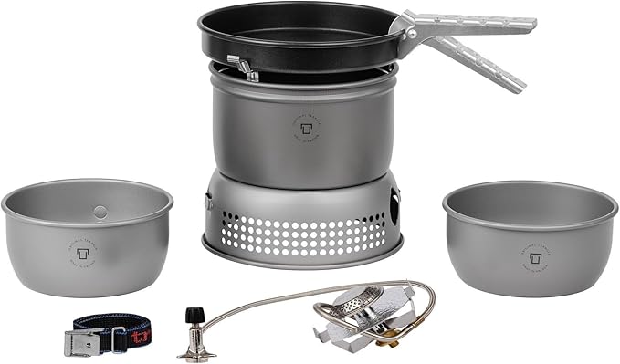 TRANGIA 27-3 Ultralight Hard Anodized Stove Kit