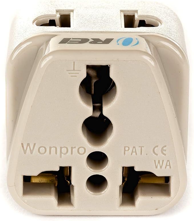 OREI US to Switzerland, Liechtenstein (Type J) Travel Adapter Plug - 2 in 1 - CE Certified - RoHS Compliant - 4 Pack - White Color (DB-11A-4PK)