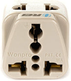 OREI Type J Adapter – Switzerland Travel Plug Adapter – US to Switzerland Plug Adapter – CE Certified & RoHS Compliant Type J Converter