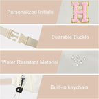 MAXTOP Large Crossbody Fanny Pack with 4-Zipper Pockets,Gifts for Enjoy Sports Festival Workout Traveling Running Casual Hands-Free Wallets Waist Pack Phone Bag Carrying All Phones