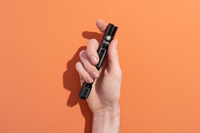 ThruNite 2PCS Archer 2A V3 Cool White LED Flashlight 500 Lumens, Mini AA Flashlight with Lanyard, IPX8 Water-Resistant Dual Switch Outdoor Flash Light - CW