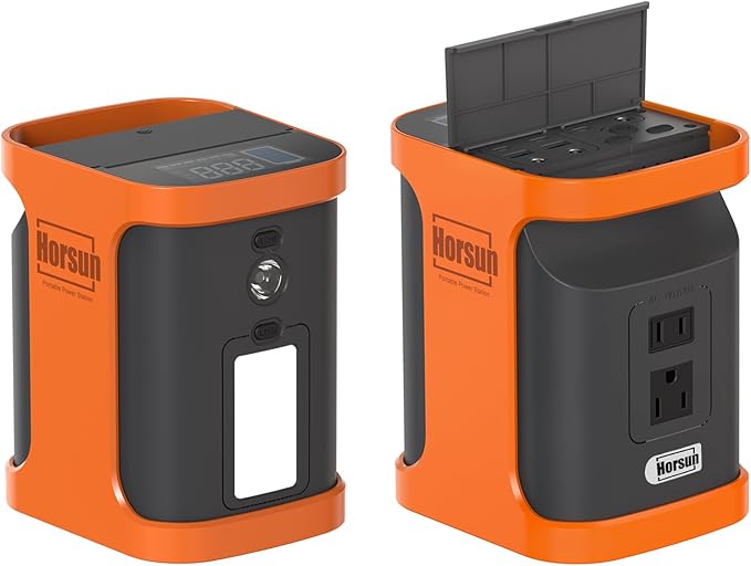 Portable Outdoor Power Station 99Wh Power Bank with AC Max 150W Output, 12V 8A DC Output, USB-A, Type-C PD 30W/100W, LED Flashlight, SOS Light for Phone Laptop Home Backup Camping Travel