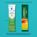 Liquid I.V.® Hydration Multiplier +Energy - Mango Tamarind | Electrolyte Powder Drink Mix | 1 Pack (14 Servings)