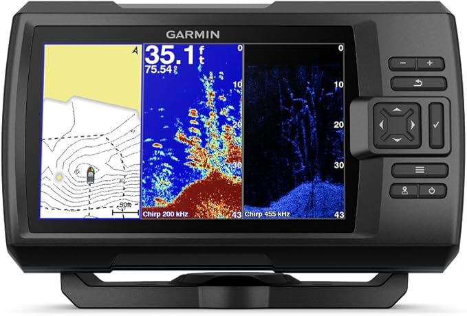 Garmin 010-01873-00 Striker Plus 7Cv with Cv20-TM transducer, 7 inches