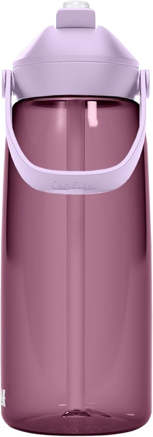 CamelBak Thrive Flip Straw Tritan Renew Water Bottle Purple Sky, 32oz