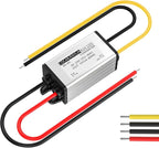 DC Converter 24V to 12V 5A 60W, Voltage Converter Step Up DC Power Adapter Waterproof Heavy Duty Transformer for Car Truck Vehicle Boat Motor Solar System