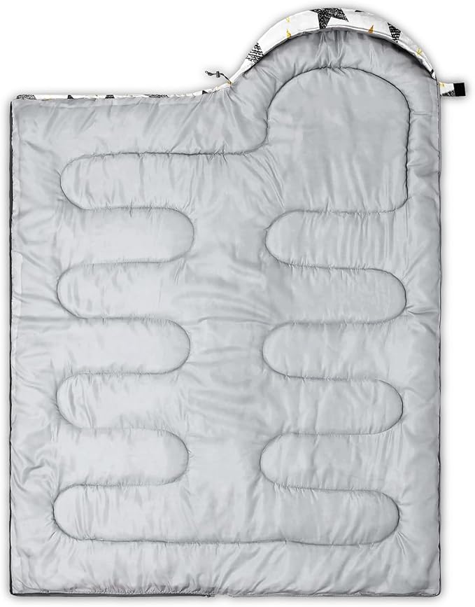 QOOMO Animals Camping Sleeping Bags,3 Season Warm & Cool Weather,Lightweight,Waterproof Sleeping Bags for Adults & Kids,Traveling,and Outdoors,Camping Gear Equipment