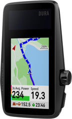 COROS DURA Solar GPS Bike Computer, 120-Hour GPS Battery Life, Solar Charging, 2.7" MIP Color Touchscreen, Fast Data Sync, Turn-by-Turn Navigation, Dual-Freq GPS, Strava, Ride with GPS, Komoot Routes