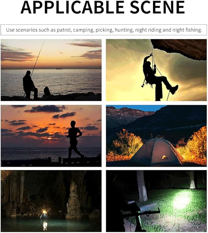 BORUIT HP700 Headlamp Super Bright - Adults Head Lamps Led Rechargeable USB C, 90° Adjustable, 4 Light Mode Battery Powered Head Flashlight, IPX4 Waterproof