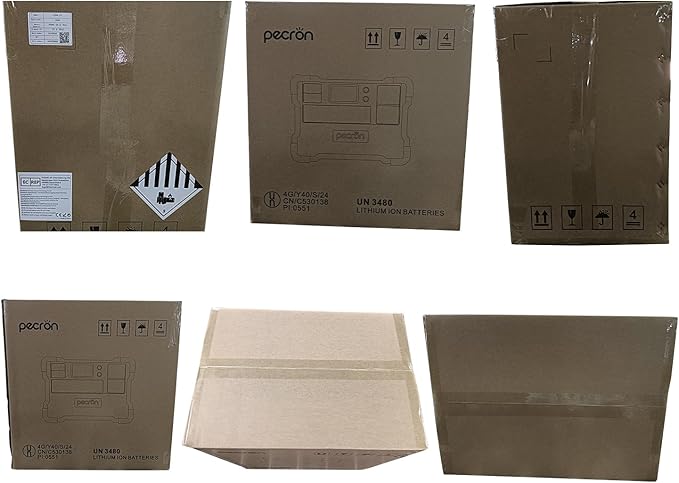 pecron Portable Power Station E2000LFP, 1920Wh Power Station 5X2000W AC Outlets, LiFePO4 Battery Backup Expandable to 8064Wh, 1200W Max Solar Input Solar Generator for Home, Camping, RV, Emergency