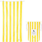 Dock & Bay Beach Towel - Quick Dry, Sand Free - Compact, Lightweight - 100% Recycled - Includes Bag - Cabana - Set A (4), Extra Large (200x90cm, 78x35)