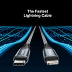 ohbox USB C to Lightning Cable 3Pack 6FT iPhone Fast Charger Cable USB-C iPhone Charging Cord Compatible with iPhone 14 13 13 Pro Max 12 12 Pro Max 11 XS XR X 8 iPad