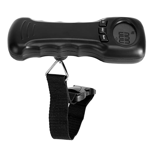 Luggage Scales,Ocs‑8 50kg/110lb Portable Digital Luggage Scale Travel Hanging Luggage Scale Electronic Weight with LCD Digital Display