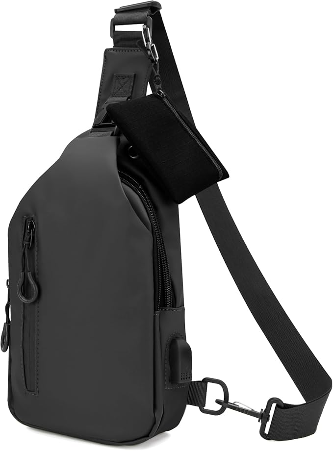 Waterproof Clear Bag for Stadium Events, Women's Crossbody Clear Sling Bag with Coin Wallet, Shoulder Bag for Daily Use