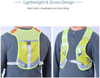AONIJIE Reflective Running Vest Marathon Running Vest Pack Breathable for Hiking Camping Cycling Race