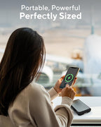 myCharge Portable Charger with Wall Plug – 10050mAh Fast Charging – Power Bank for iPhone, Samsung, Android & More - External Battery Pack Portable Charger with Built-in Cables (Lightning + Micro USB)