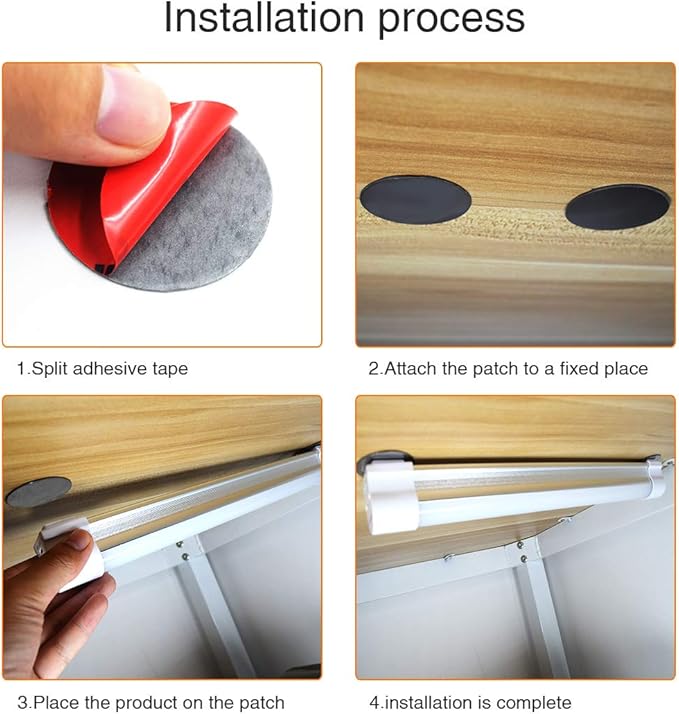 LETOUR Rechargeable Light LED Tube Magnetic Light 4000Lumens 5200mAh 5 Levels Dimming Camping Lantern USB Rechargeable Portable Lights with 2 Magnets Endurance for 60 Hours