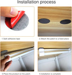 LETOUR LED Tube Magnetic Light Work Lights 6000Lumens 10400mAh 5 Lighting Options Camping Lantern USB Rechargeable Portable Battery Powered Lights with 2 Magnets Endurance for 80 Hours