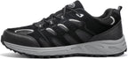 Kricely Men's Trail Running Shoes Non Slip Hiking Shoes Tennis Shoes Fashion Sneakers Workout Footwear