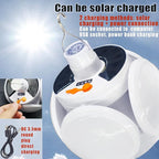 Folding Solar Lights Camping Lamp Tent Lantern Foldable Collapsible 45 LED USB 4000mah Battery Rechargeable Hanging Waterproof Remote Control Portable Outdoor Emergency Power Outage 3 Pack