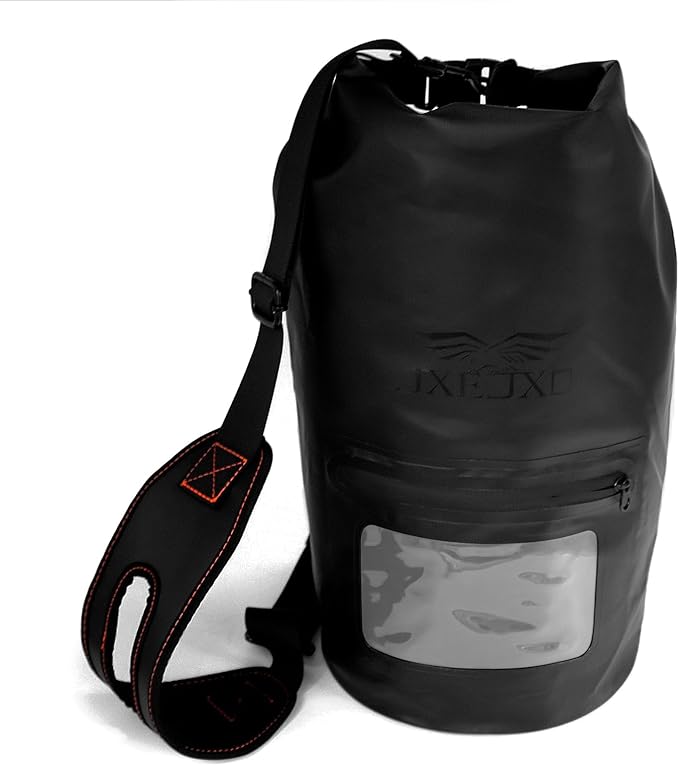 JXE JXO 15L Waterproof Faraday Dry Bag for Electronic Device Security | Military-Grade EMP & RFID Signal Blocking, Anti-Tracking & Hacking Protection, Data Privacy Shield for Mobile Devices