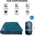 Camping Blanket,Lightweight Puffy Printed Camping Blanket Packable Outdoor Blanket for Camping,Traveling, Stadium, Hiking, Picnics