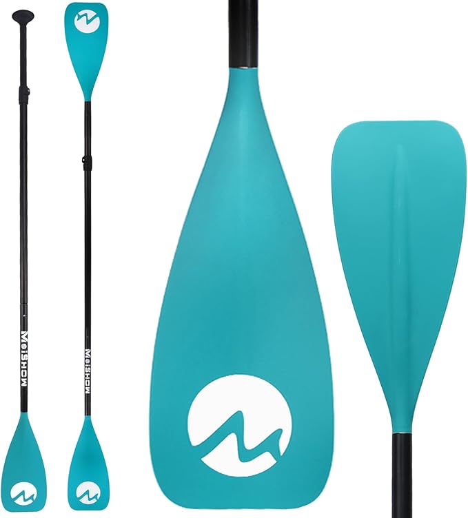 SUP Paddle Board Paddle - Adjustable Paddleboard Paddle Oar 4-Piece Floating Aluminum SUP Kayak Paddle