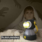 Outdoor Equipment LED Camping Lantern & Headlamp Set for Kids, FANT.LUX Battery Powered Night Light for Emergency, Hurricane, Lightweight Tent Lamp (Owl Set)